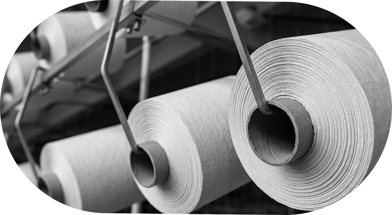 Custom milled kraft paper rolls